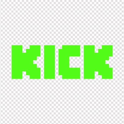 Kick Logo Transparent PNG