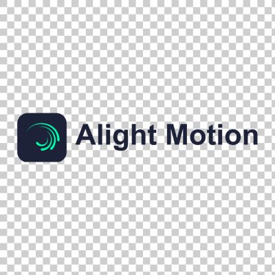 Alight Motion Name Logo PNG