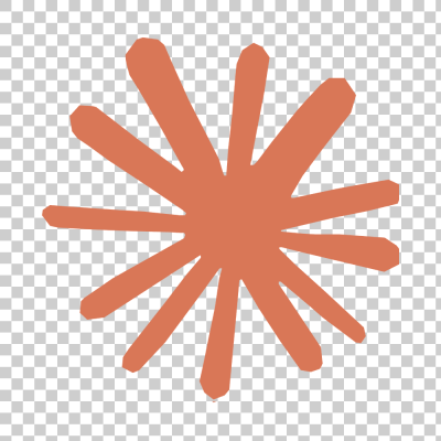 Anthropic Claude AI brand mark transparent PNG image