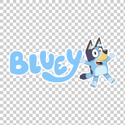 Bluey Logo PNG Images