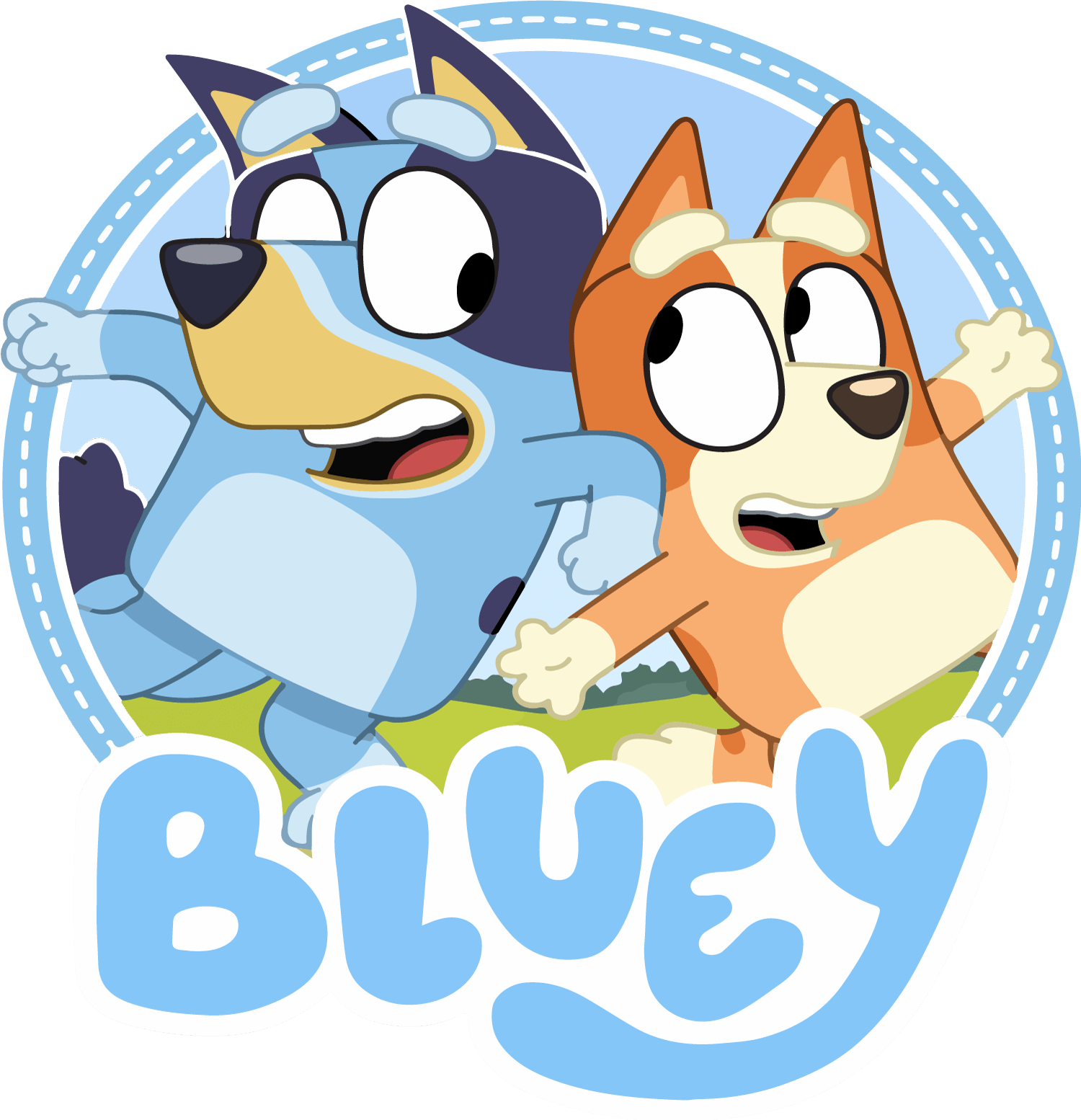 Bluey Transparent