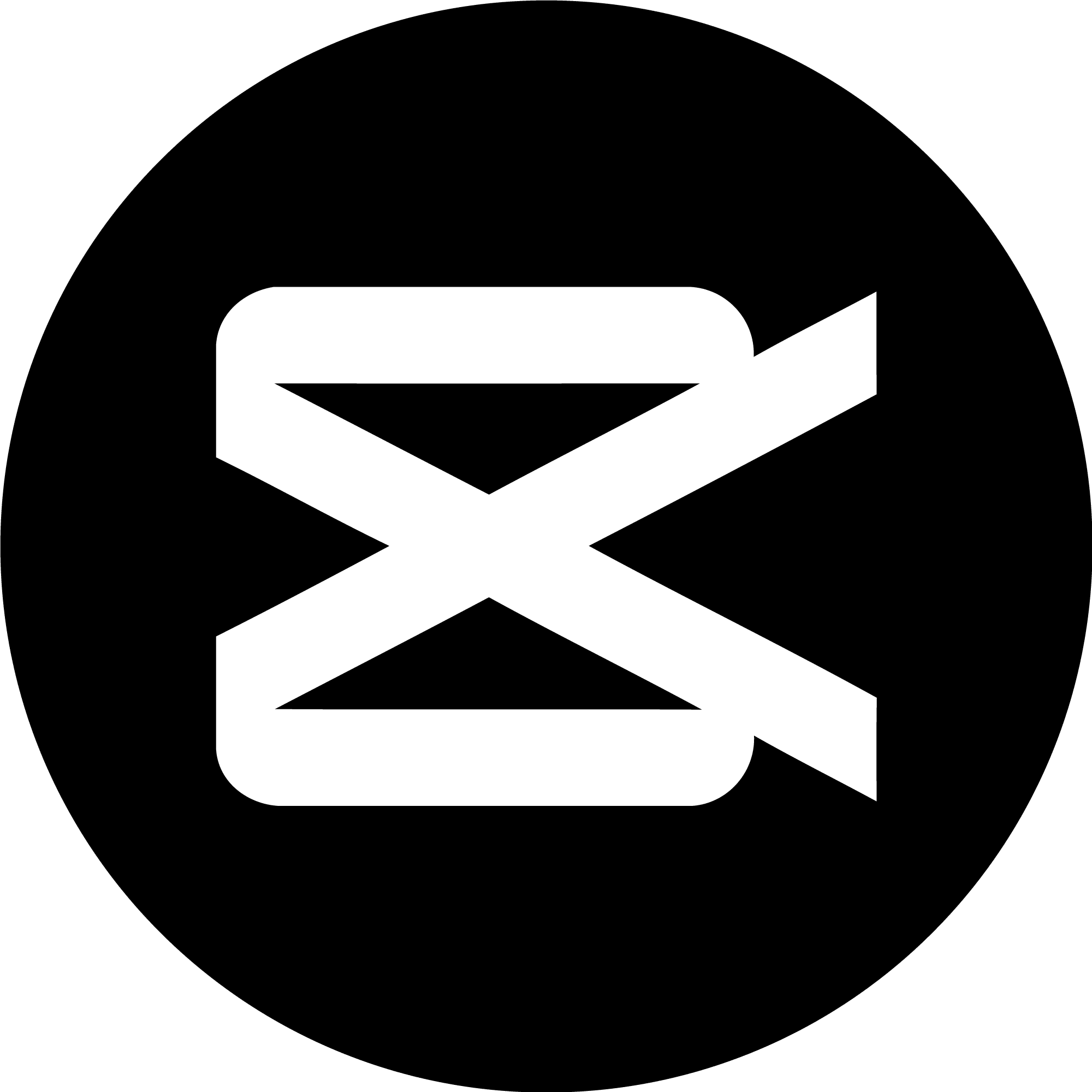 CapCut Circle App Icon PNG