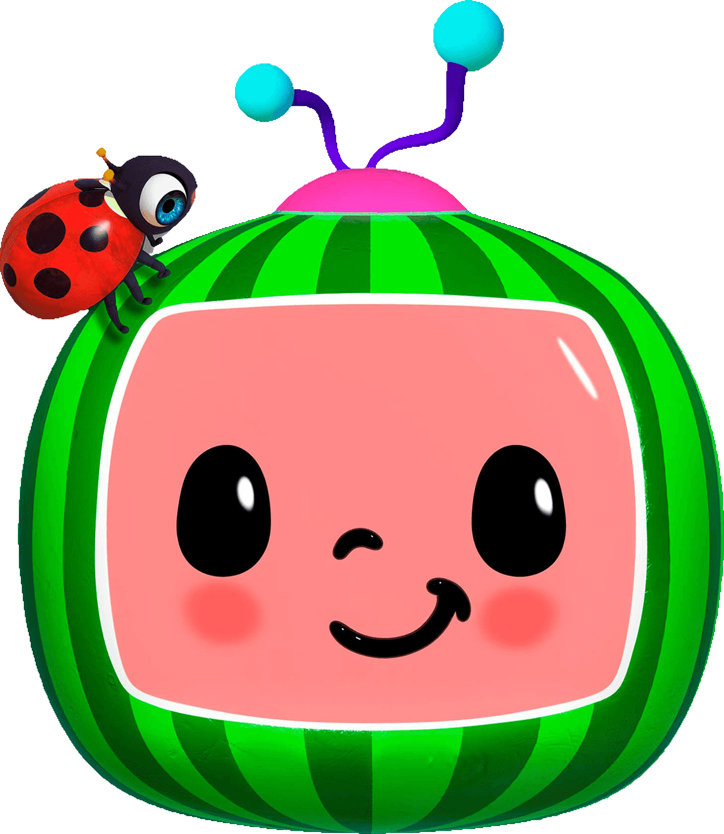 Cocomelon Watermelon Icon PNG