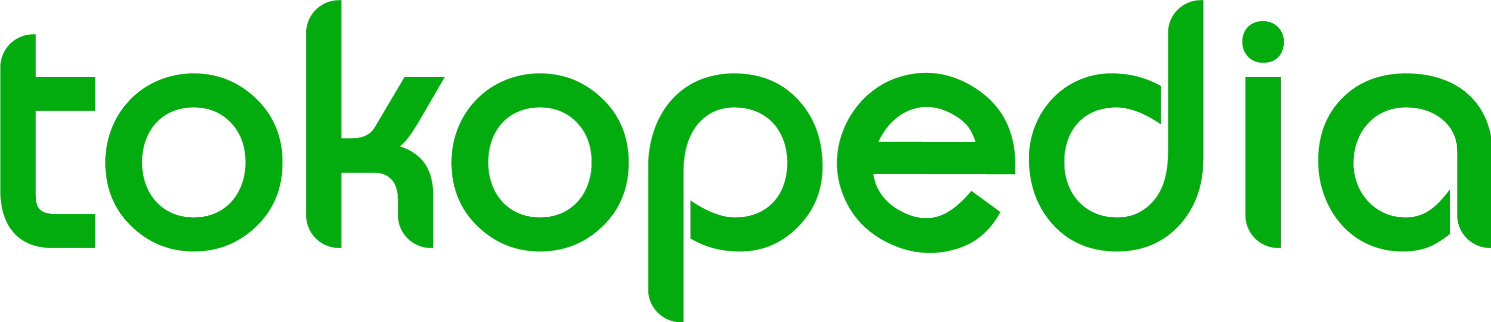 Tokopedia Wordmark Text Logo PNG