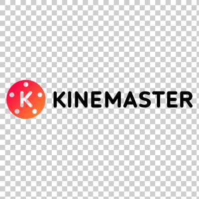 Kinemaster full branding text with icon logo png