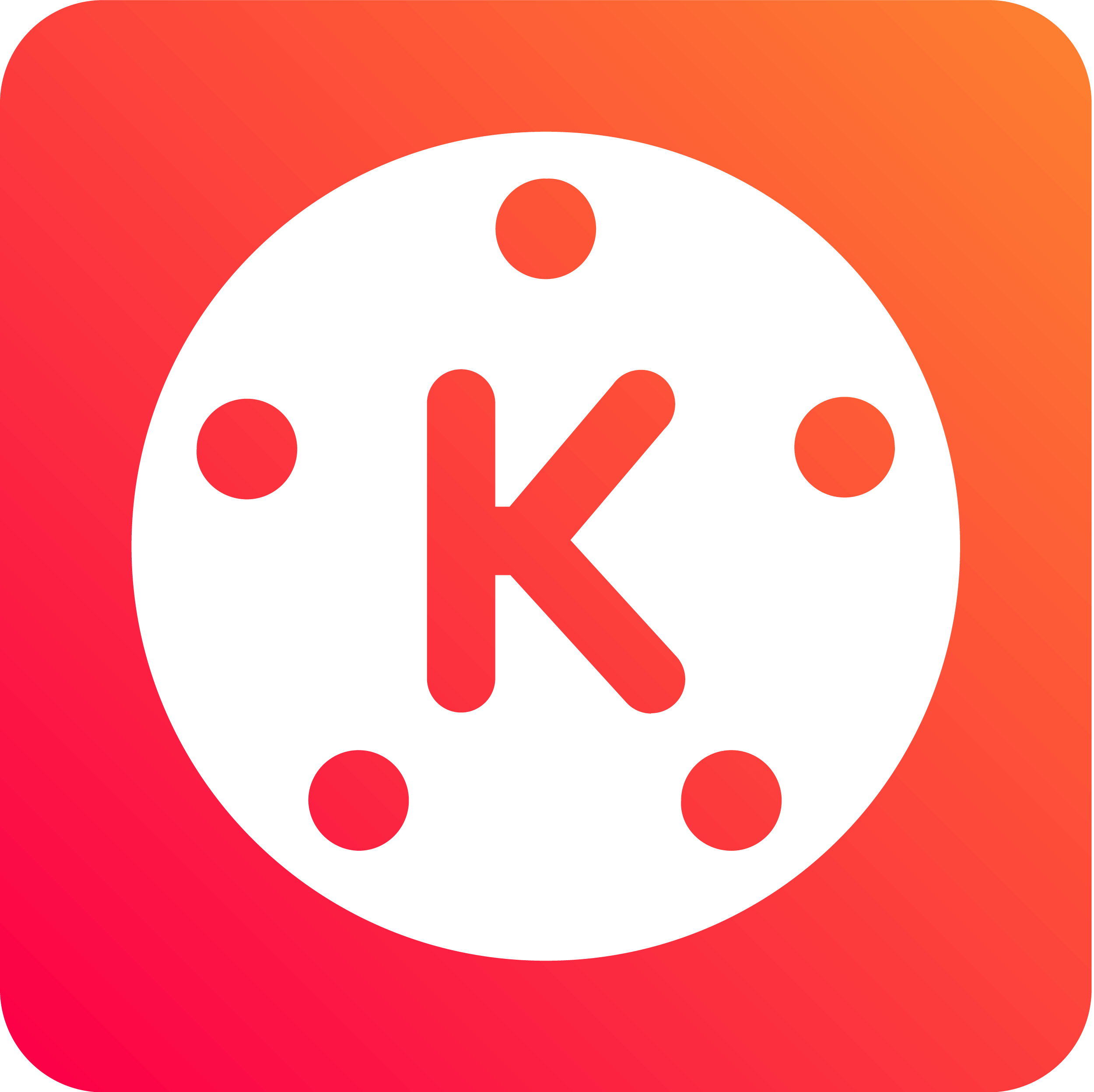 Kinemaster Official Gradient Logo PNG