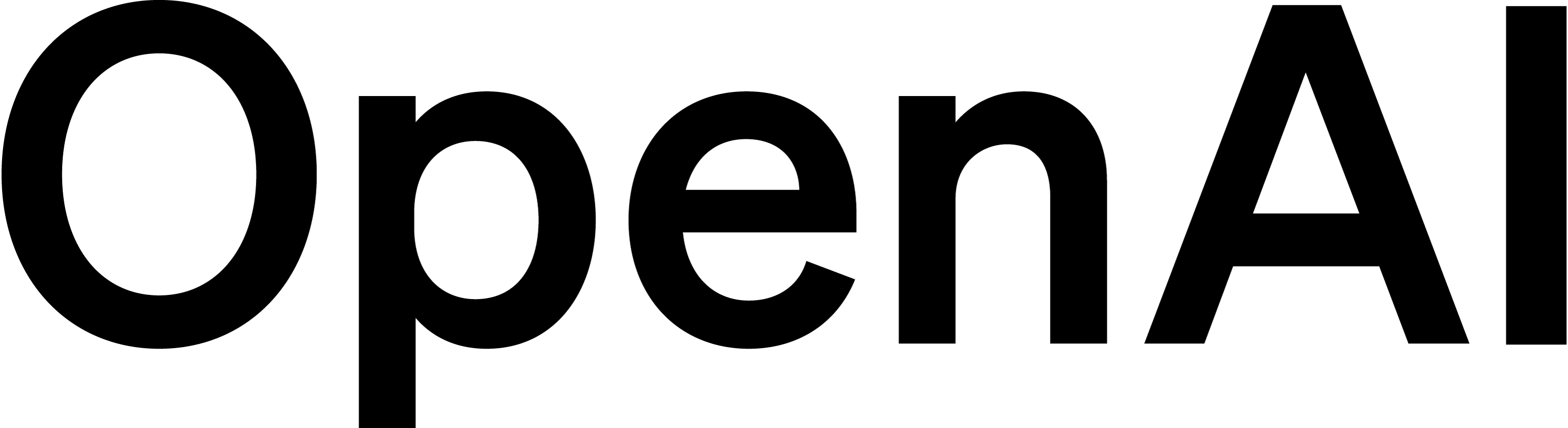 OpenAI Wordmark Text Logo PNG