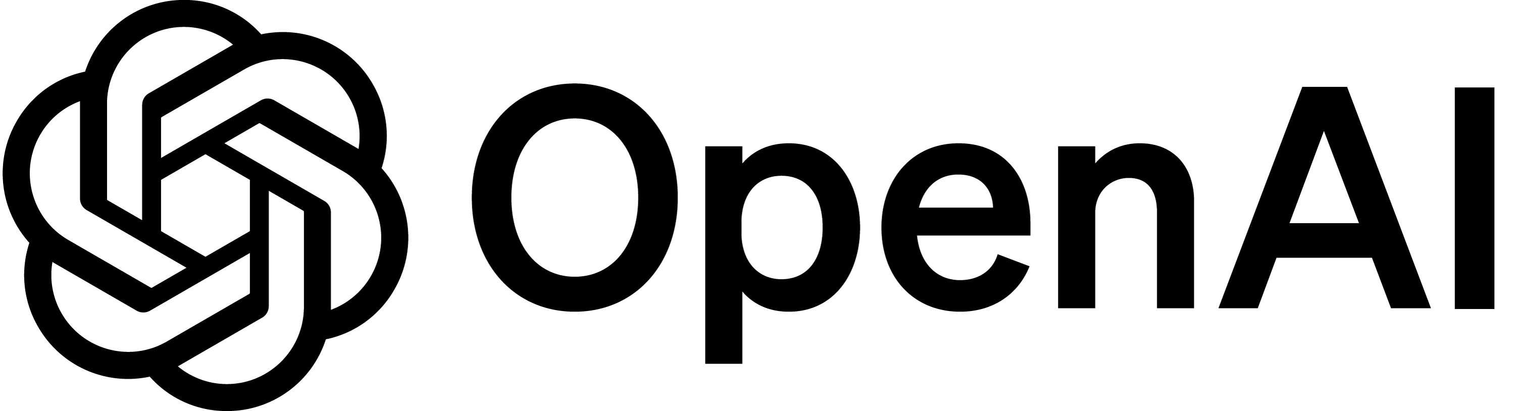 OpenAI Text Logo Black PNG